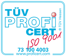 TÜV Profi CERT ISO 9001
